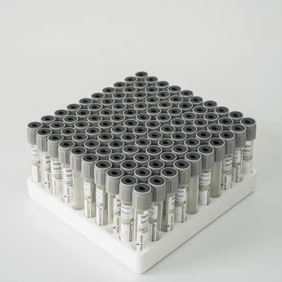 Tube de prélèvement gris